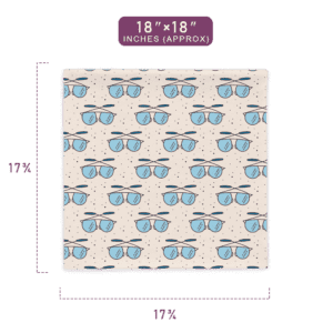 Incredible Sunglasses Pattern Printed Pillow Case 18" x 18" Size