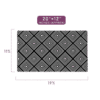 Balanced Square Shape Geometric illusion Pattern Printed Pillow Case 20" x 12" Size