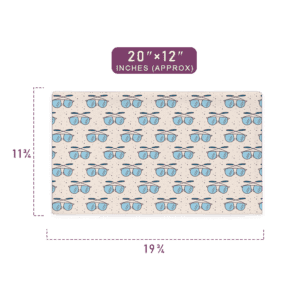 Incredible Sunglasses Pattern Printed Pillow Case 20" x 12" Size