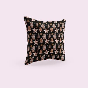 Awesome Winter Holiday Seamless Pattern Printed Pillow Cover