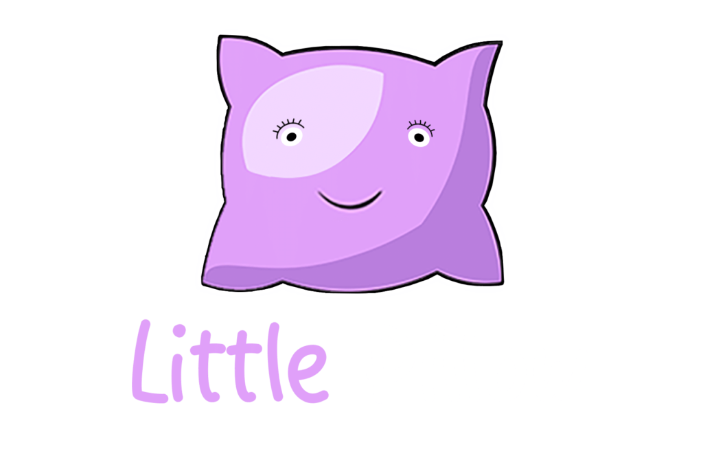 Official Logo of Little Pillow (Dark Version)